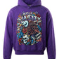 SIA CITY Eagle Vintage Graphic Hoodie (Royal Purple)
