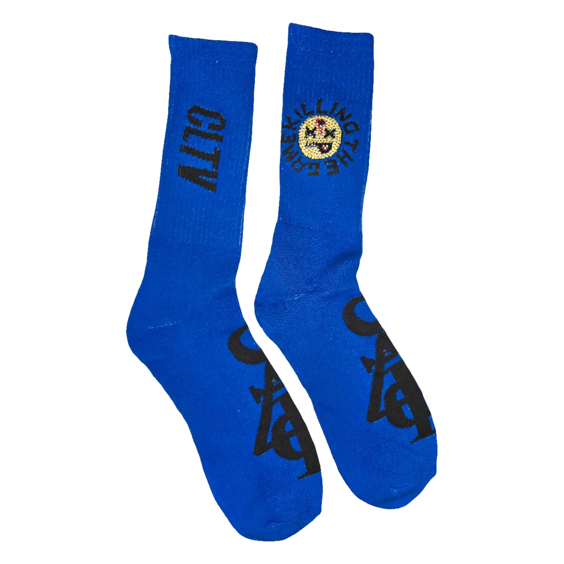 FW/24 Killing The Game Socks - Blue/Black