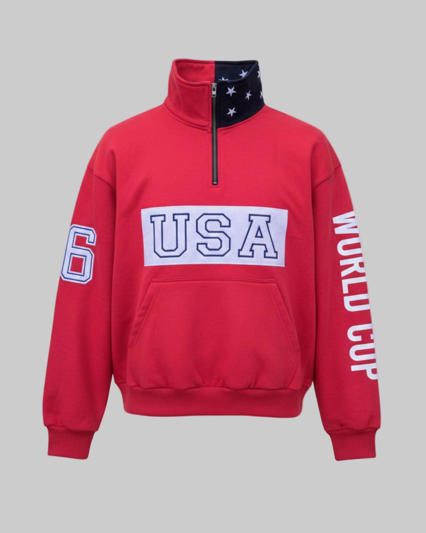 IMAG USA Quarter Zip Sweater