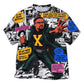 (PREORDER!!!!) T-SHIRT (MALCOLM-X COMIC)