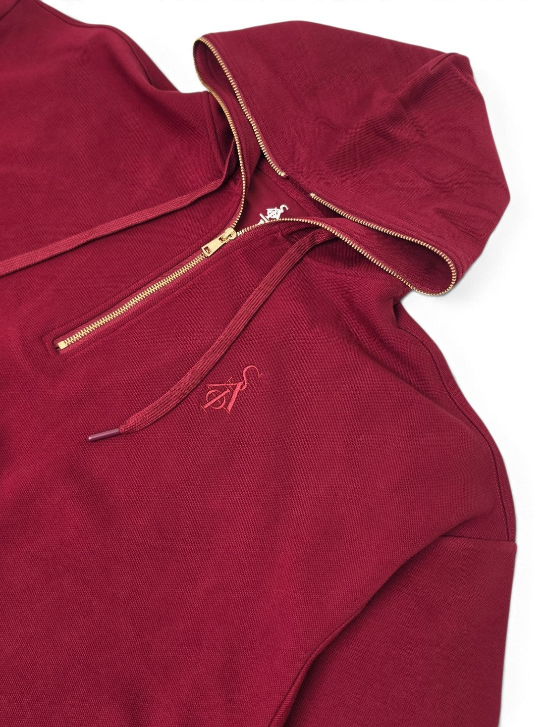 ELEVATED HOODIE (BURGUNDY)
