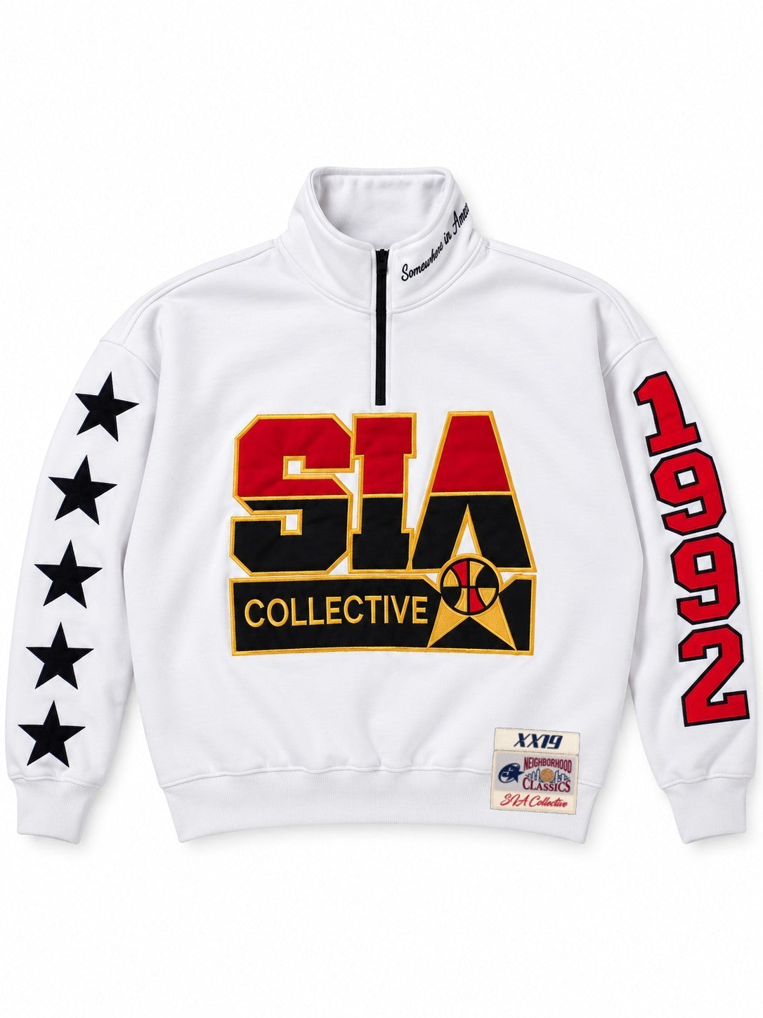 QUARTER ZIP (WHITE 1992)