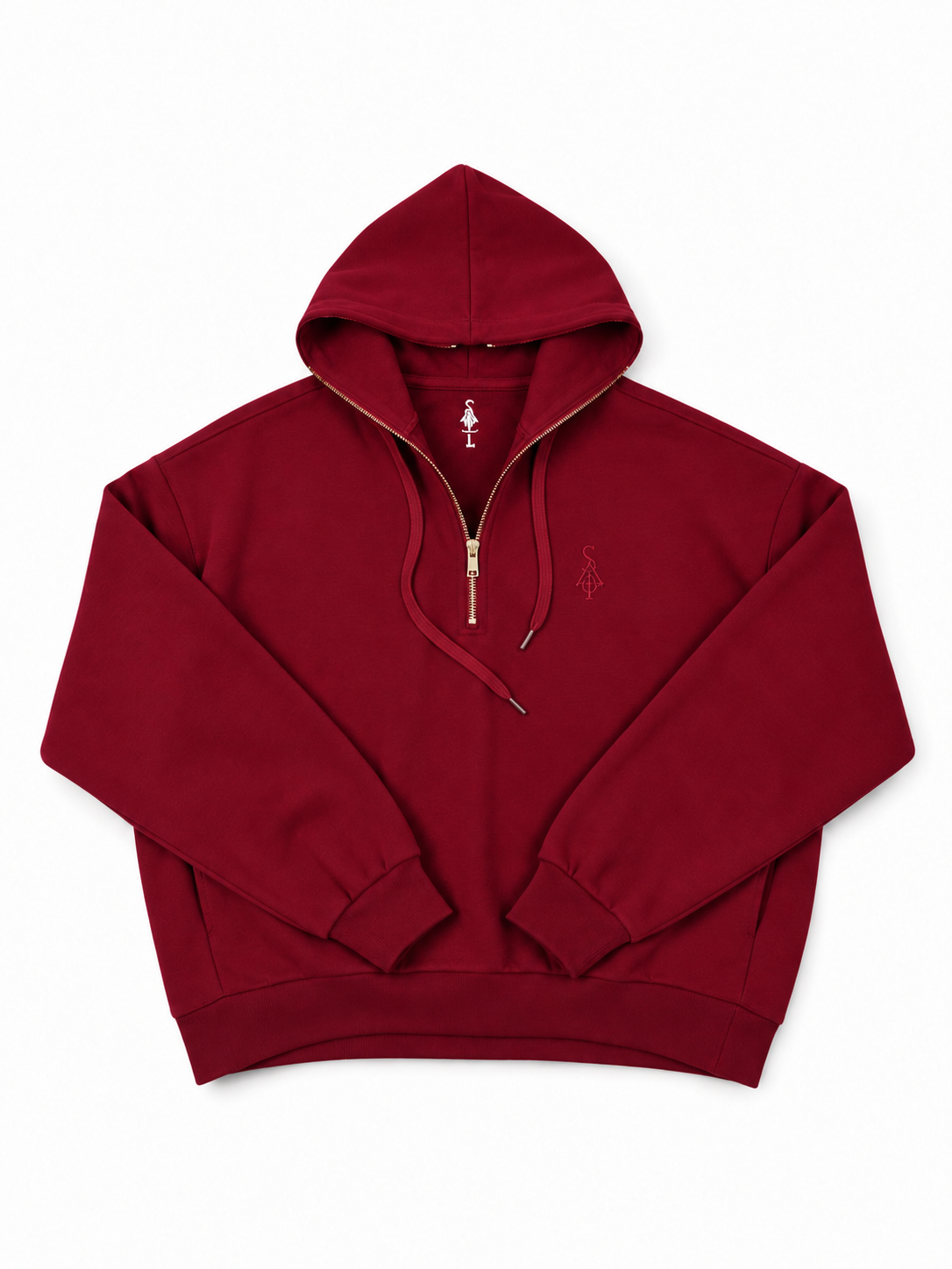 ELEVATED HOODIE (BURGUNDY)