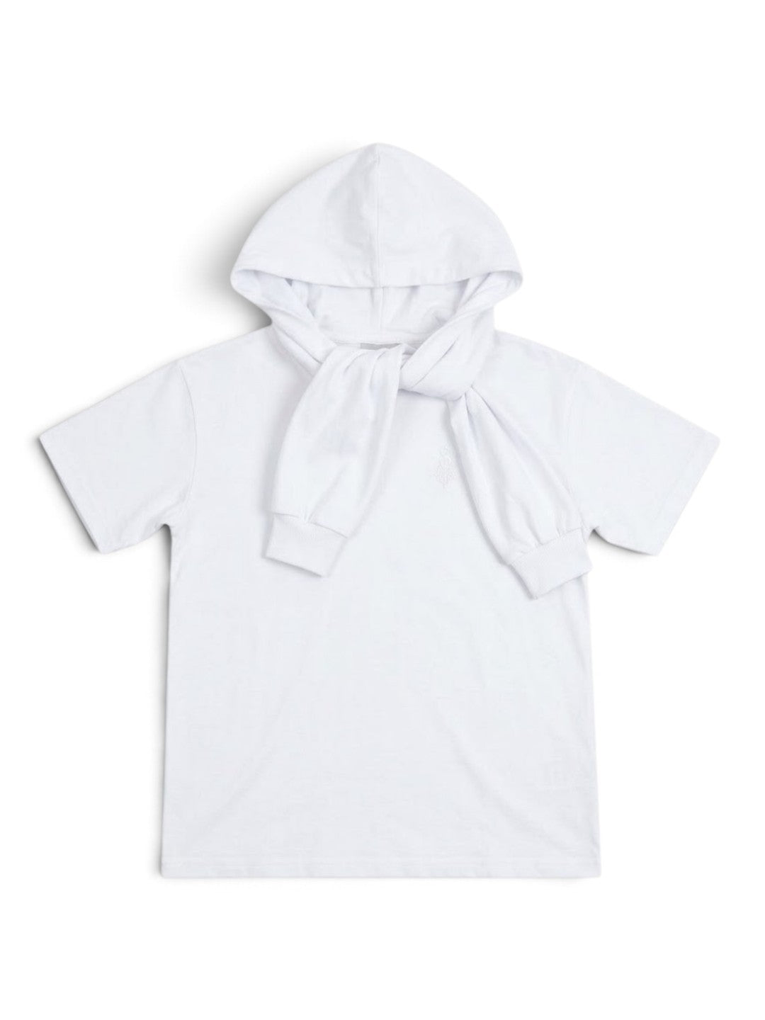HOODIE T-SHIRT (WHITE)