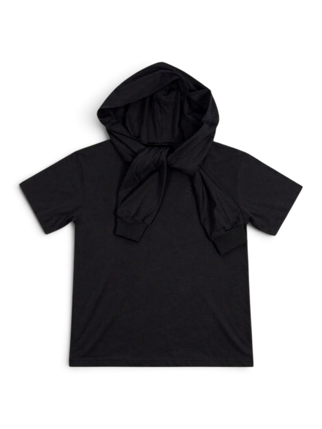 HOODIE T-SHIRT (BLACK)