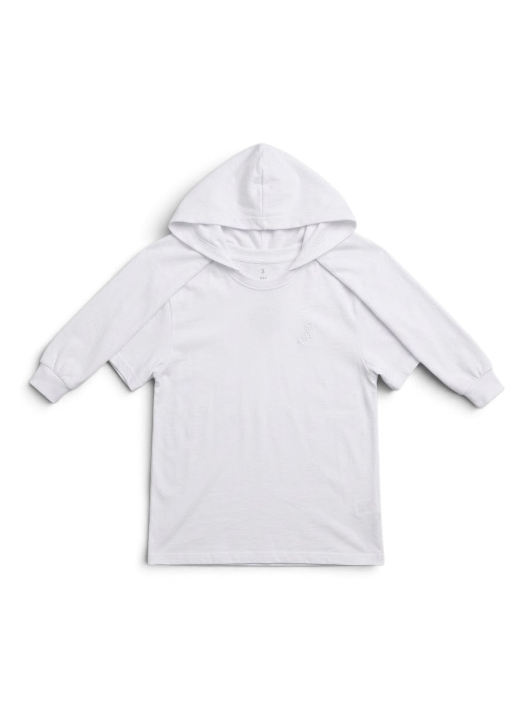 HOODIE T-SHIRT (WHITE)