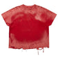 VINTAGE DISTRESSED L.N.G. Shirt (Red)