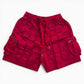 Multi-Pocket Shorts (RED WINE)