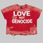 VINTAGE DISTRESSED L.N.G. Shirt (Red)