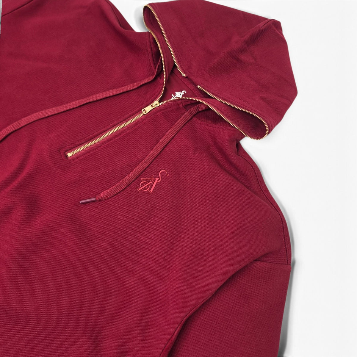 ELEVATED HOODIE (BURGUNDY)