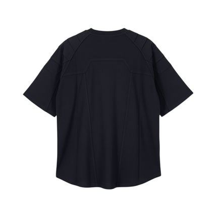 SIA Y2K “BLACK IRIDESCENT REFLECTIVE” MOTOR-CROSS HEAVYWEIGHT T-SHIRT