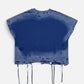 VINTAGE DISTRESSED  L.N.G. Shirt (Blue)
