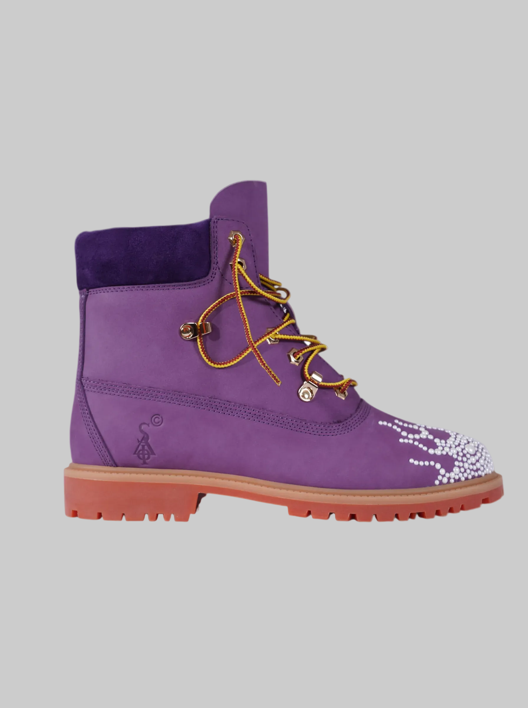 Purple Pearl Deconstruct Boots
