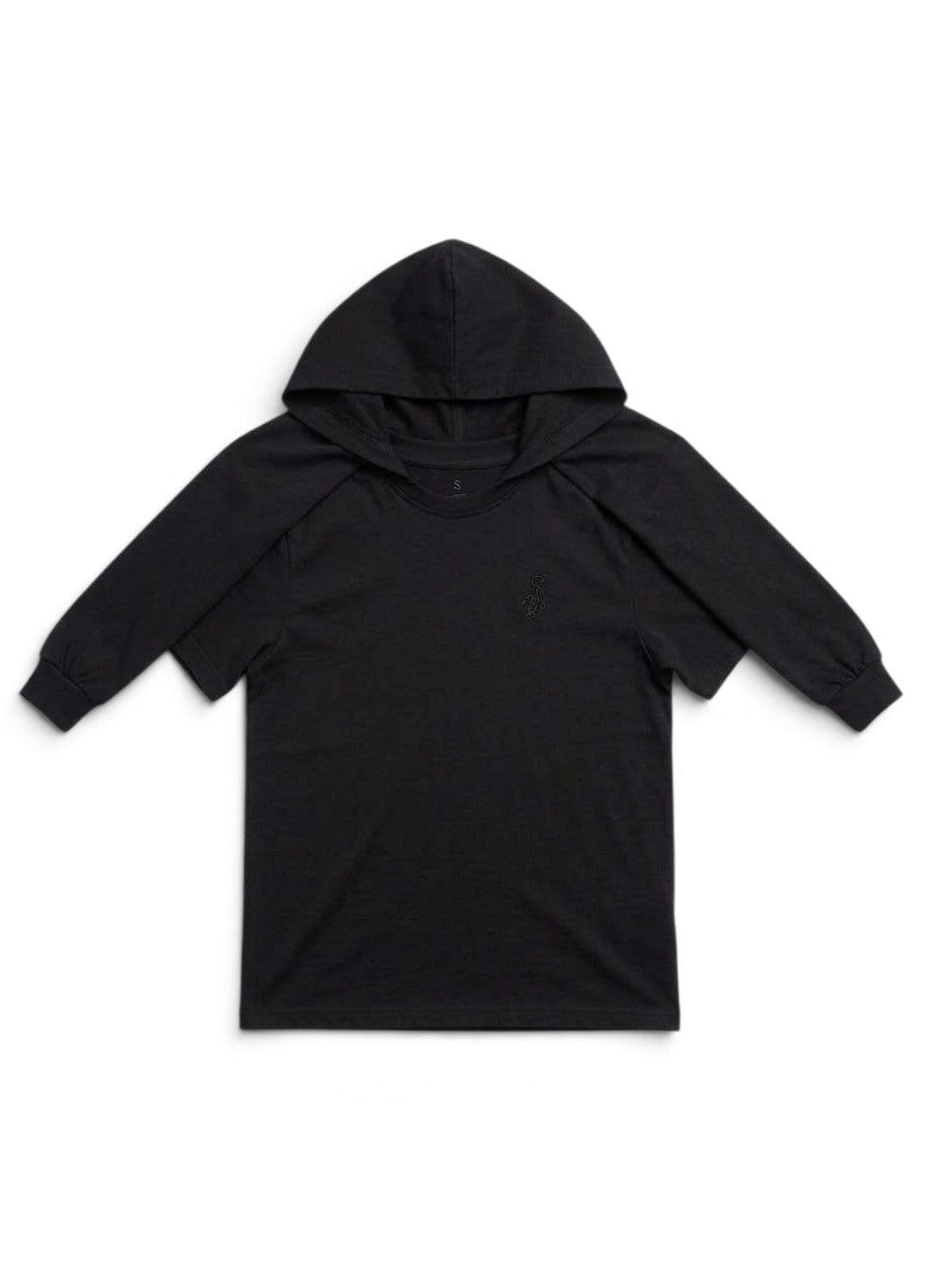 HOODIE T-SHIRT (BLACK)