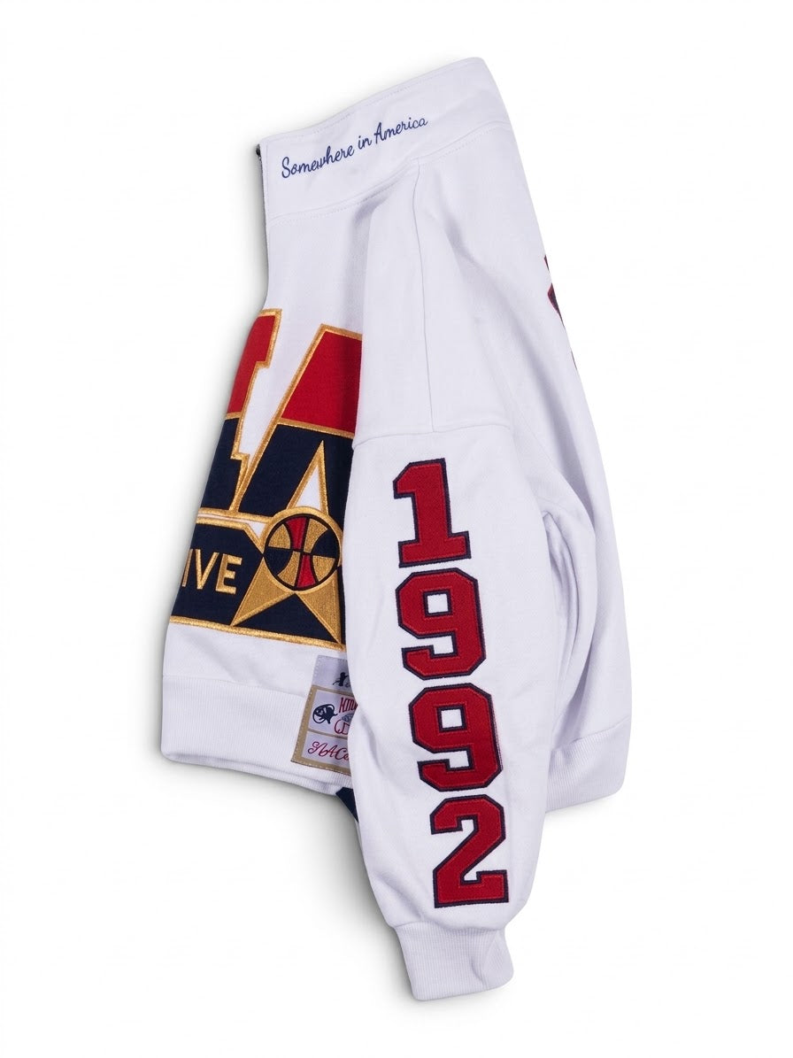 QUARTER ZIP (WHITE 1992)