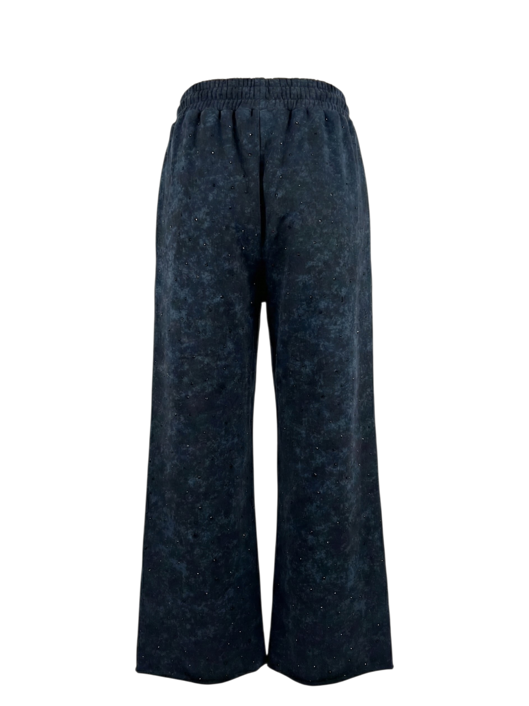 Black Studded Galaxy Wide-leg lounge pant