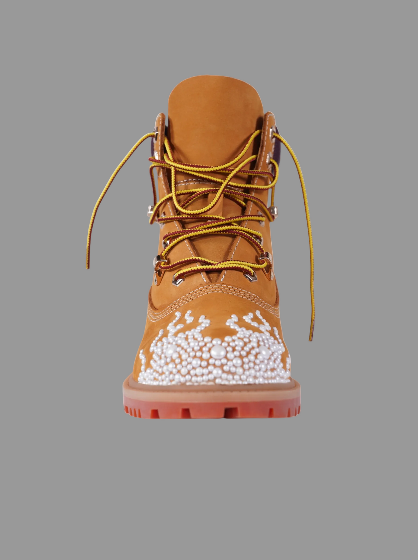 Tan Pearl Deconstruct Boots