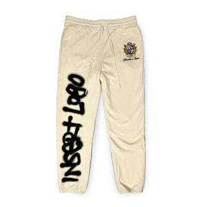 
                  
                    Load image into Gallery viewer, SIA INSERT LOGO &amp;quot;CREAM&amp;quot; SWEATPANTS
                  
                