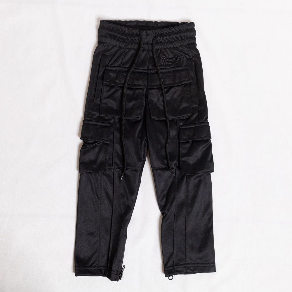 
                  
                    Load image into Gallery viewer, SIA KIDS A63 &amp;quot;BLACK&amp;quot; TRACKPANTS
                  
                
