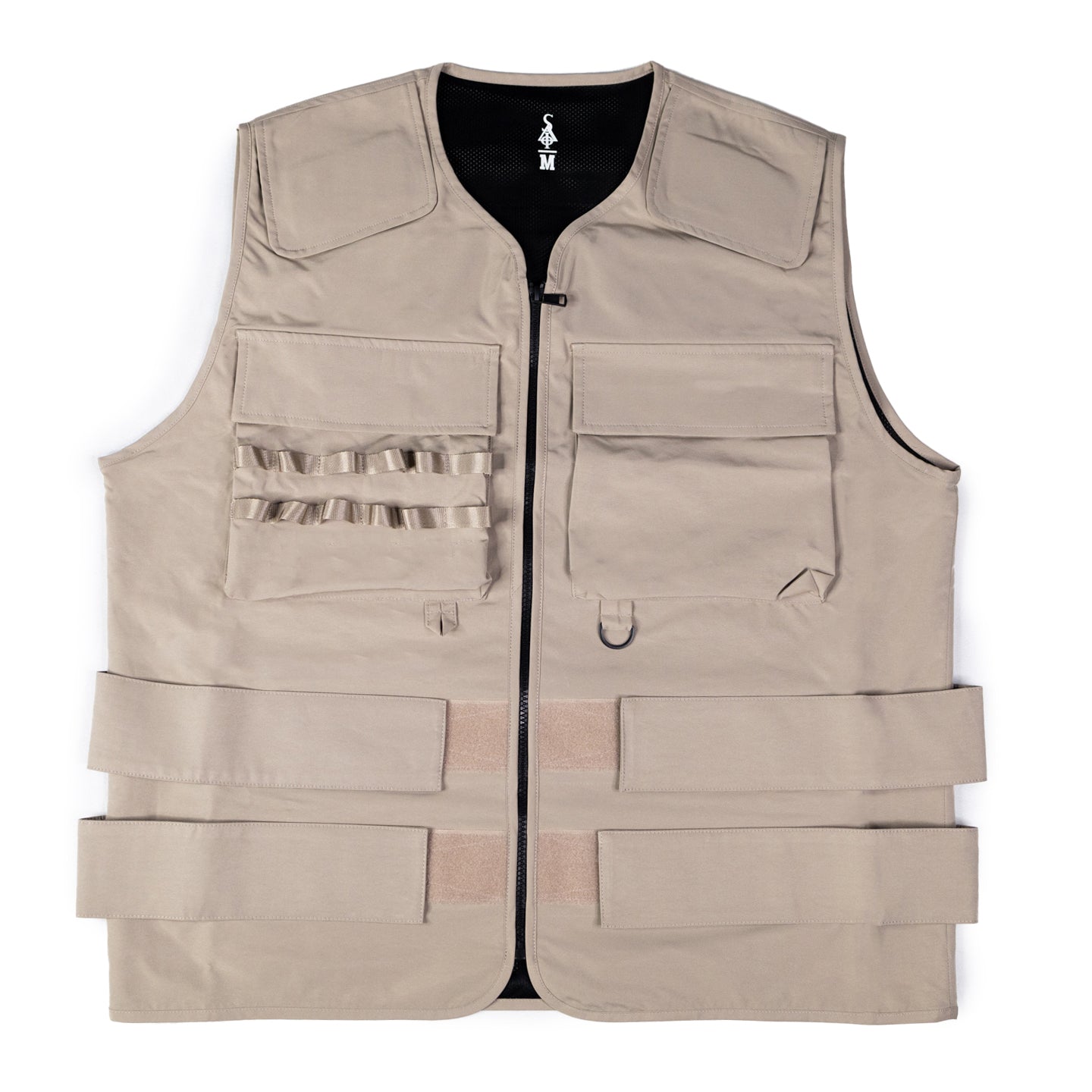 FW/24 SIA "TAN" WORLD PATCH CARGO VEST