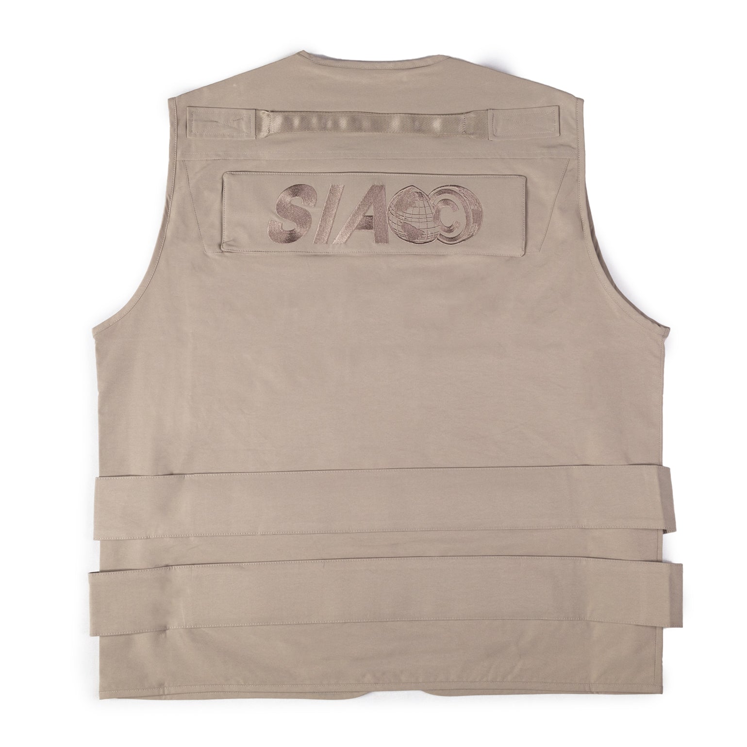 FW/24 SIA "TAN" WORLD PATCH CARGO VEST