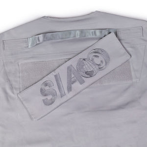 
                  
                    Load image into Gallery viewer, SIA &amp;quot;GREY&amp;quot; WORLD PATCH CARGO VEST
                  
                