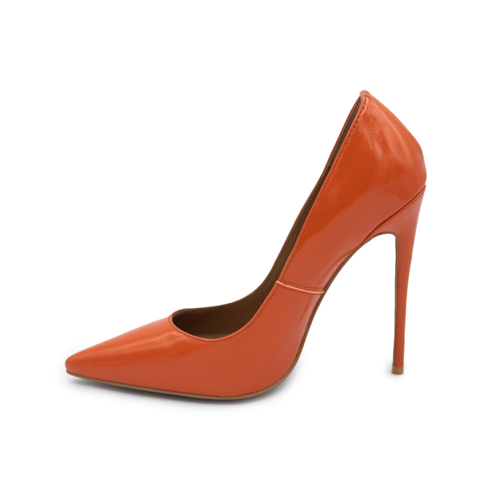
                  
                    Load image into Gallery viewer, SIA HER HEIGHTS SIGNATURE PUMP &amp;quot;ORANGE&amp;quot;
                  
                