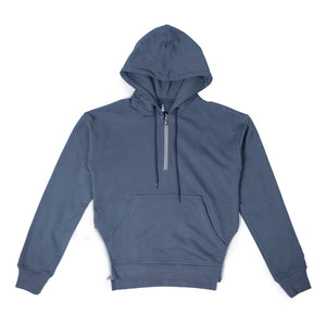 
                  
                    Load image into Gallery viewer, SIA HER &amp;quot;BLUE ASH&amp;quot; CUTOUT HOODIE
                  
                