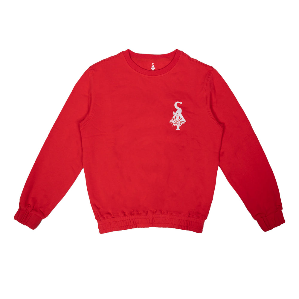 
                  
                    Load image into Gallery viewer, SIA HER &amp;quot;RED&amp;quot; CREWNECK SWEATER
                  
                