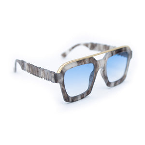 
                  
                    Load image into Gallery viewer, SIA EZE &amp;quot;WHITE MARBLE&amp;quot; GLASSES
                  
                