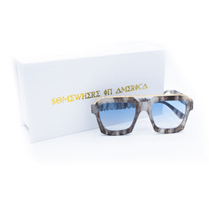 
                  
                    Load image into Gallery viewer, SIA EZE &amp;quot;WHITE MARBLE&amp;quot; GLASSES
                  
                