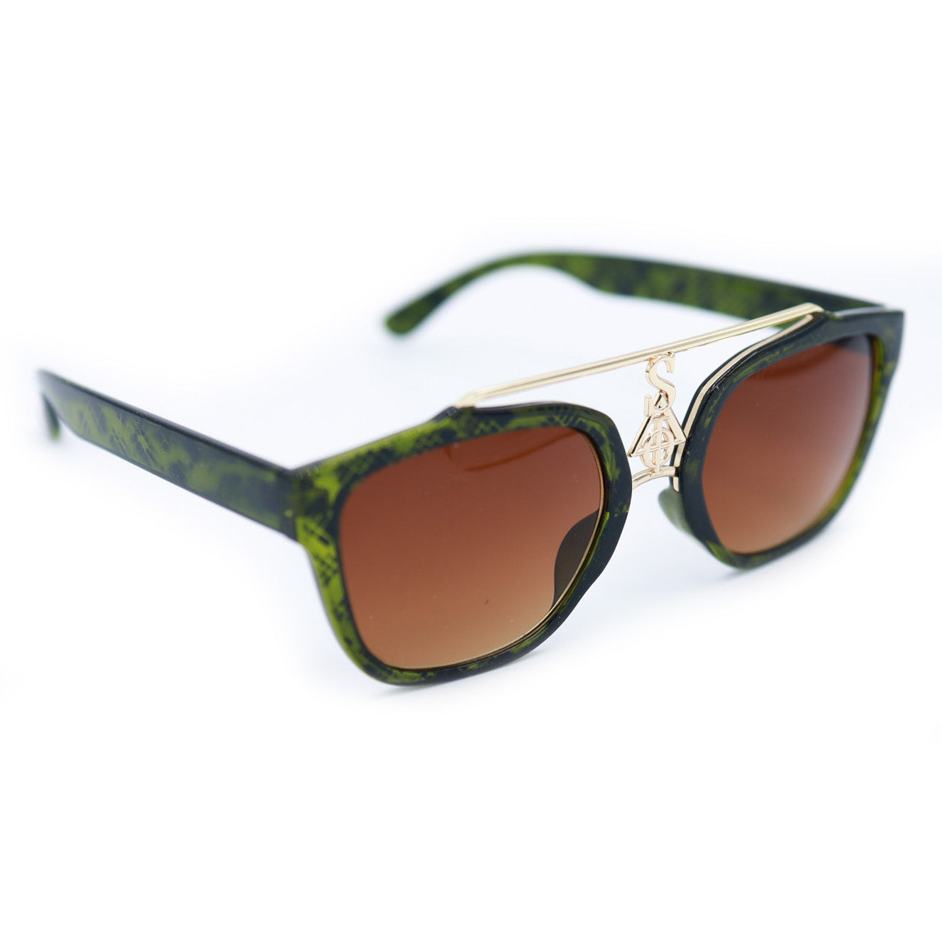 HAMPTON GLASSES (Green Marble)