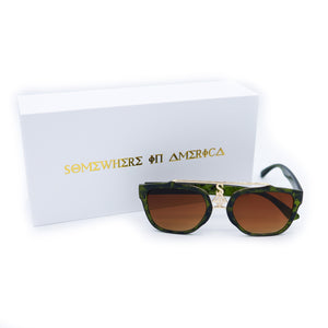 
                  
                    Load image into Gallery viewer, SIA HAMPTON &amp;quot;GREEN MARBLE&amp;quot; GLASSES
                  
                