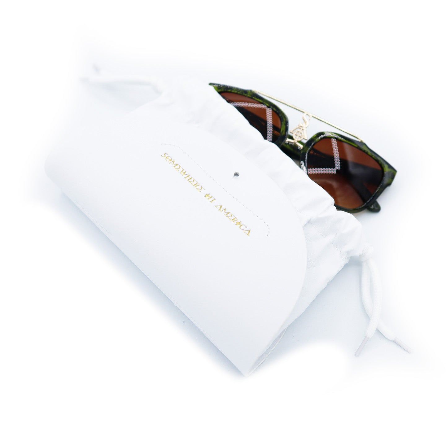 HAMPTON GLASSES (Green Marble)